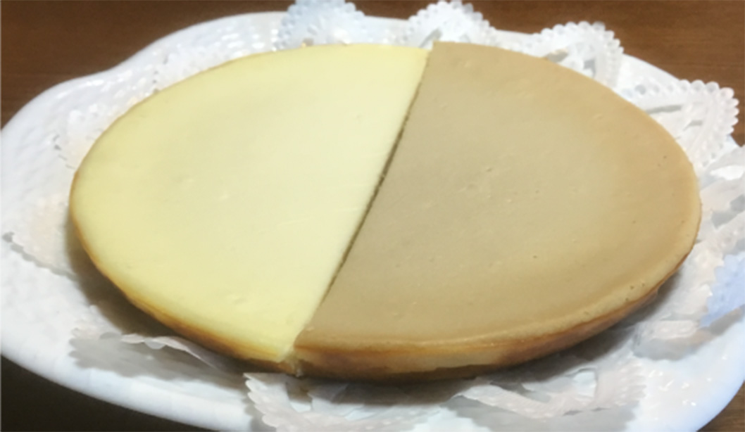 2種類の和三盆フロマージュ ハーフ&ハーフ
